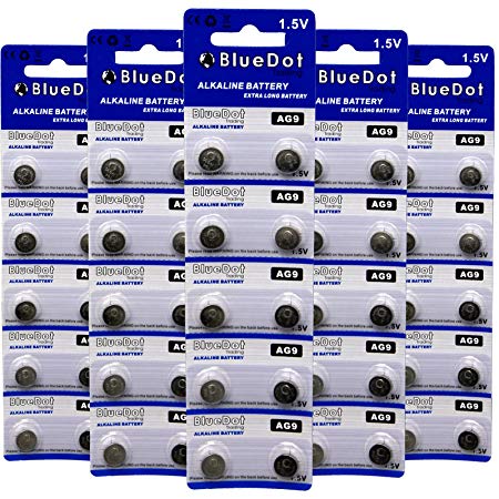BlueDot Trading AG9 Batteries, 50 Count