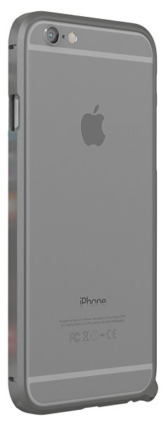 Infinie iPhone 6 Ultra Slim Shock Absorbing [Aircraft Grade Aluminum] Case for iPhone 6 & iPhone 6s (4.7" Screen) - Space Gray