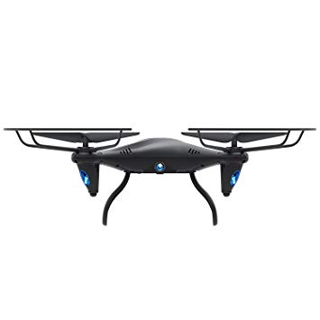 Merkury Avier Stealth Quadcopter Drone with Wi-Fi Camera