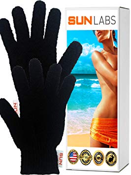 Exfoliating Gloves 4 Pairs Full Body Scrub Exfoliator Great for Bath or Shower Exfoliation for Skin Care - Body Exfoliation Glove Tan Remover- (Packaging May Very)