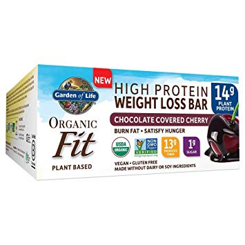 Garden of Life Organic Fit Bar Chocolate Covered Cherry (12 per carton)