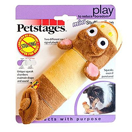 Petstages Just For Fun No Stuffing Plush LiL Squeak  for Small Dogs