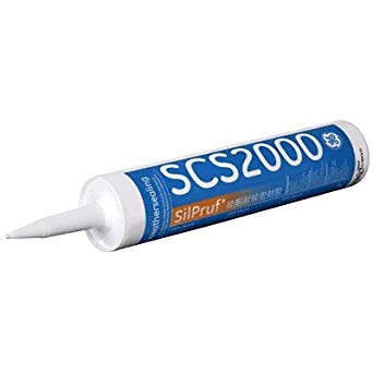 GE SilPruf SCS2000 Silicone Sealant - Aluminum