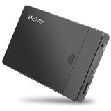 Weme USB 30 To 25 Inch SATA 6G External Hard Driver Disk EnclosureCase Support UASP With Cable For 95mm 7mm HDD SSD