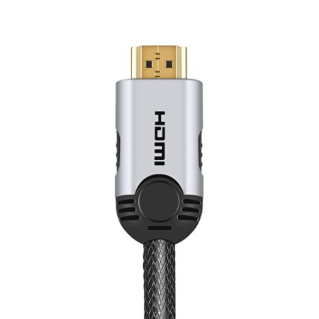 TNP High Speed HDMI Cable (3 FT) - Supports 4K, 1080P, Ethernet, 3D and Audio Return (ARC), HDMI A Male to A Male [Newest Standard]