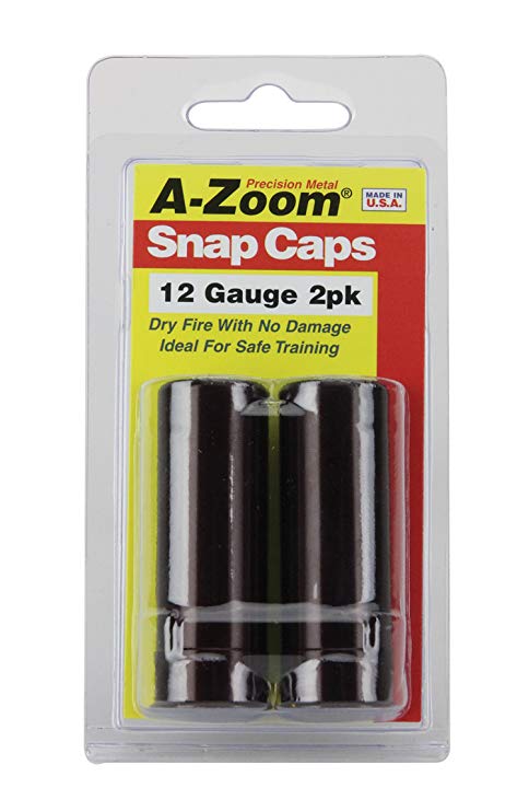 A-Zoom Precision Snap Caps 12 Gauge (2 Pack)