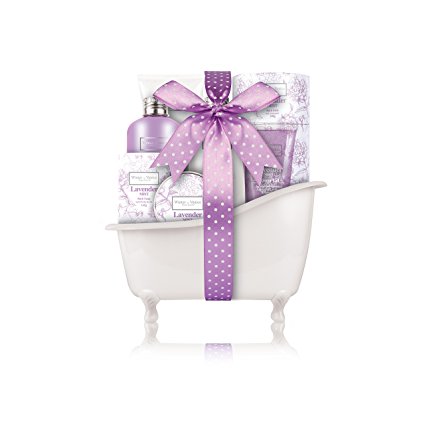 Mother's Day Bath Gift Set - Winter in Venice Lavender Mist Bath Tub