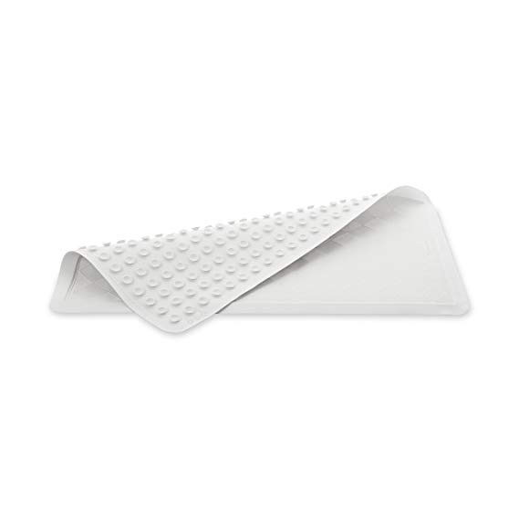 Rubbermaid Commercial Safti-Grip Bath Mat, Extra-Large, White, 1982729