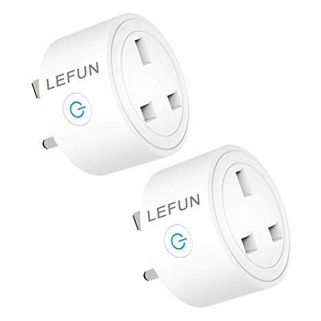 WiFi Plug, Lefun Mini Smart Plug Wireless Remote Control WiFi Outlets Compatible with Alexa Google Home IFTTT