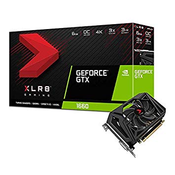 PNY GeForce GTX 1660 6GB Single Fan Graphics Card