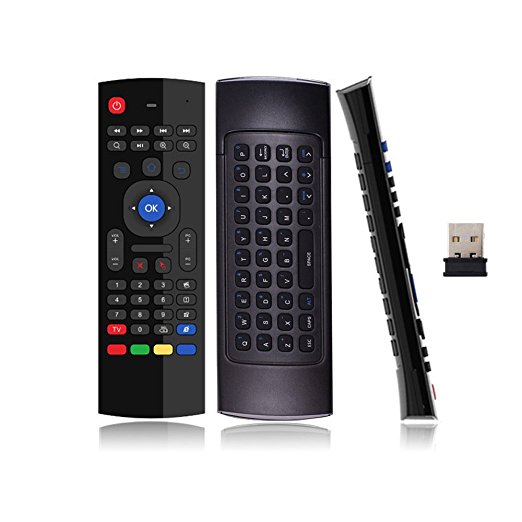 JUHANG 2.4G Wireless Multi USB Air Mouse Remote Control for All Brand TV IPTV Set Top Box Computer Project