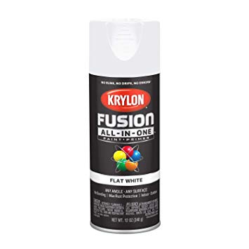 Krylon K02730007 Fusion All-in-One Spray Paint, White