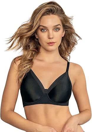 Leonisa Classic Full Coverage Supportive Underwire Bra - Natural Support Bras for Women