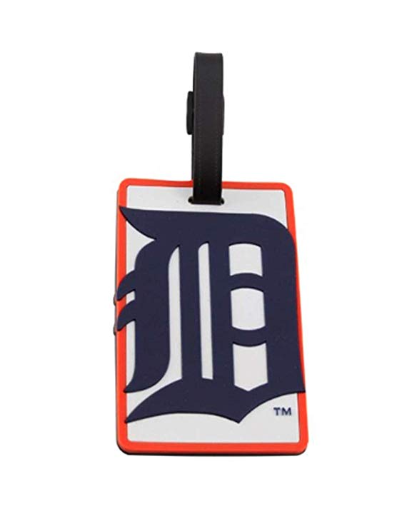 aminco Detroit Tigers - MLB Soft Luggage Bag Tag