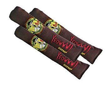 YEOWWW! DuckyWorld 100% ORGANIC CATNIP Leaf & Flower Cat Toy CIGAR 3 PACK