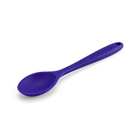 Farberware Colourworks Silicone Mini Deep Spoon, 9-Inch, Navy