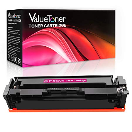 Valuetoner Compatible Toner Cartridge Replacement for HP 201A 201X for Color Laserjet Pro MFP M277dw M252dw M277n M277c6 M252n M252 M277 Printer (Magenta)