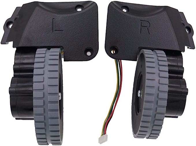 Oyster-Clean Replacement Wheels and Tires Module for ILIFE A4 A4s A40 A8 T4 X430 X432 X431 (Left   Right)