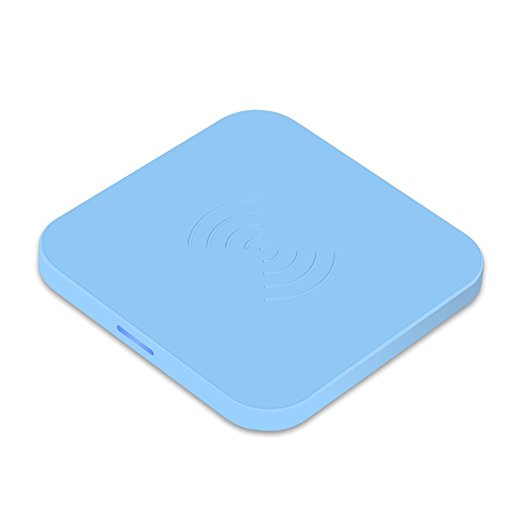 CHOETECH T511 Qi Wireless Charging Pad Qi-Enabled Phones and Tablets -  Blue
