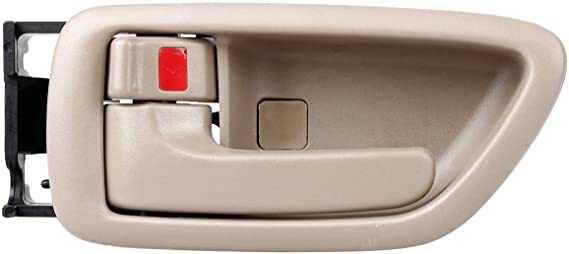 AUTEX Door Handle Interior Front/Rear Left Driver Side Beige Door Handle 81282