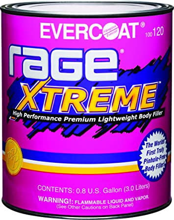 Evercoat 120 Rage Xtreme High Performance Premium Lightweight Body Filler - 0.8 Gallon