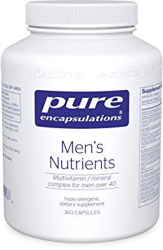 Pure Encapsulations - Men's Nutrients - Hypoallergenic Multivitamin/Mineral Complex for Men over 40 - 360 Capsules
