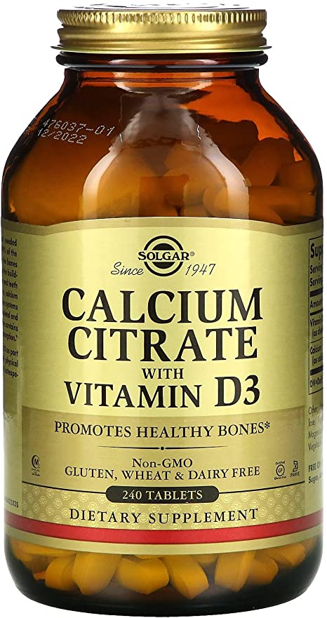 Solgar - Calcium Citrate With Vitamin D