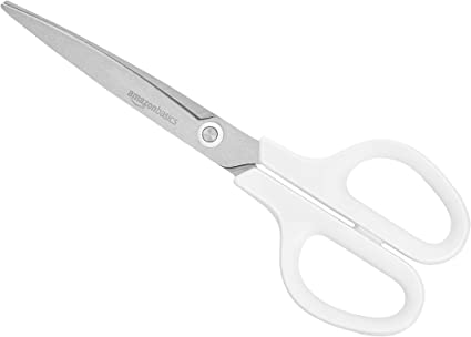 AmazonBasics 8 inch Curve Blade Scissors