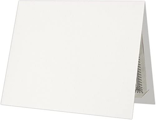 9 1/2 x 12 Certificate Holders - White Linen (50 Qty.) | Perfect for Award Recognition, Certificates, Documents and More! | CH91212-WLI-50