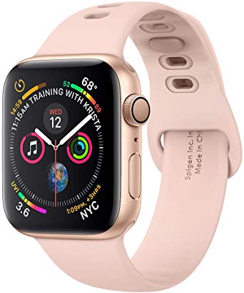 Spigen Air Fit Designed for Apple Watch Band for 44mm/42mm Series 5/ Series 4 / Series 3/2/1 - Rose Gold