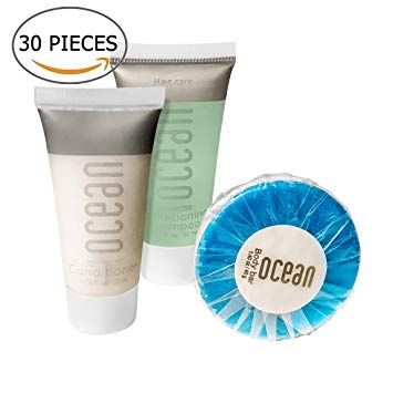 Ocean Collection BNB Amenity Travel Bath and Shower Set (30 Piece)
