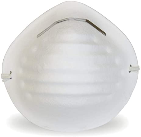 White Cone Non-Rated Nuisance Level Dust Mask (50 per Box)