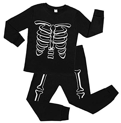 ATTRACO Boys Girls Halloween Pajamas 100% Cotton Toddler Pjs Kids Sleepwear Clothes