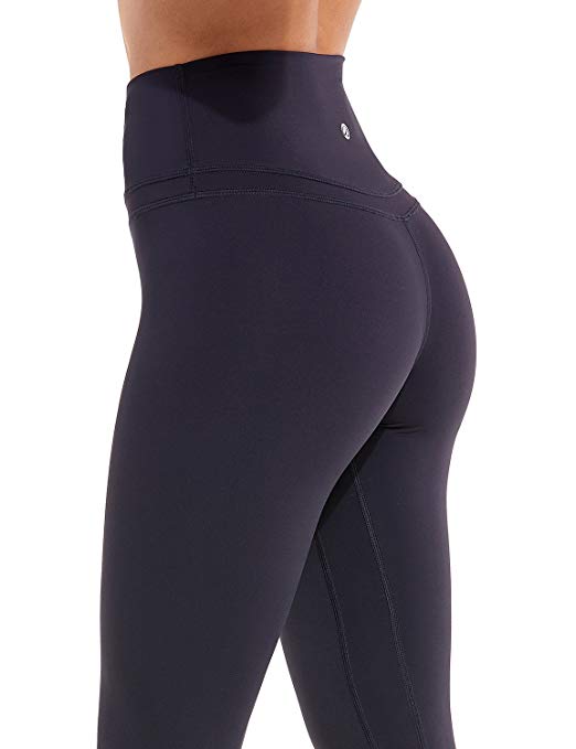 CRZ YOGA Women's Naked Feeling High Waist Yoga Pants Workout Leggings Pocket