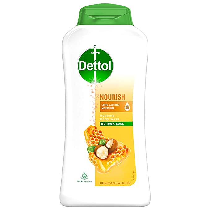 Dettol Body Wash and Shower Gel, Nourish - 250ml
