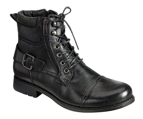 Arider Bull-01 Mens Ankle Combat Army Low-Top Causal Boots