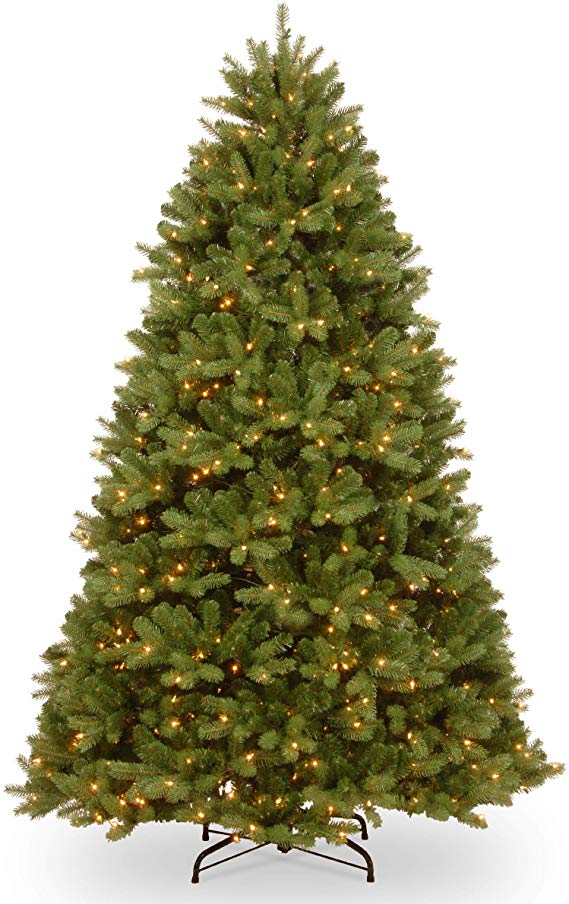 National Tree 7.5 ft. Newberry Spruce Tree with Clear Lights, Green
