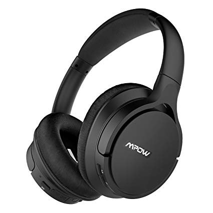 Mpow [Upgraded] H4 4.2 Bluetooth Headphones Over Ear, with Equalizer APP, Bluetooth aptX Ultra-HD Sound, Low Latency Wireless Headphones w/mic, 30H Playtime Best Headset for Cell Phone/TV/PC