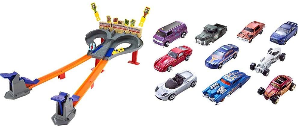 Hot Wheels Super Speed Blastway Dual Track Racing Ages 6 and Older & 10