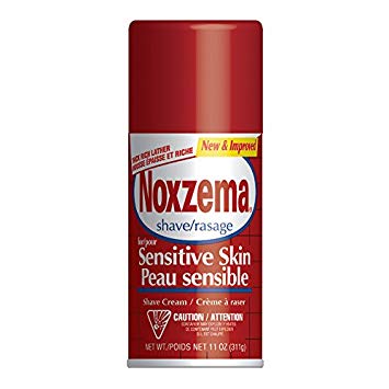 Noxzema Medicated Shave Cream for Extra Sensitive Skin - 11 Oz (Pack of 2)