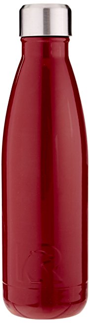 RTIC Double Wall Vacuum Insulated Water Bottle, 17 oz, Maroon