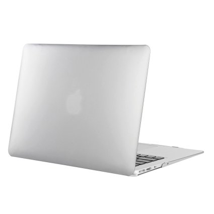 Mosiso Metallic Coated Plastic Hard Case Cover for MacBook Air 13 Inch (Models: A1369 and A1466), Silver