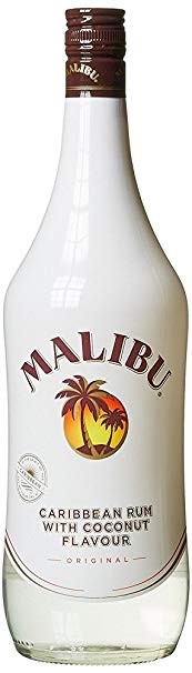 Malibu Caribbean Coconut Rum, 1 L