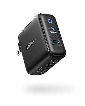 Anker Usb-C, 40W 2-Port Piq 3.0, Powerport Iii Duo Type C Foldable Fast Charger For Iphone 13/13 Mini/13 Pro/13 Pro Max/12/11, Galaxy, Pixel, Ipad/Ipad Mini, And More Cellular Phones (Black)