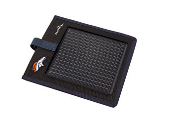 EnerPlex Kickr I- DENVER BRONCOS BLUE -Portable USB Solar Charger