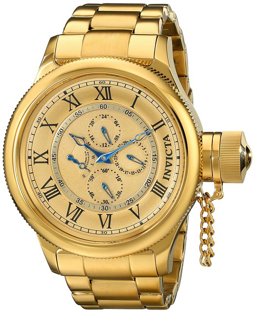 Invicta Men's 15931 Russian Diver Analog Display Japanese Quartz Gold Watch