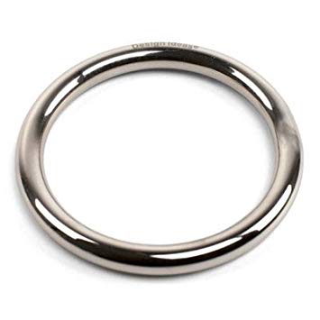 Design Ideas Toro Tissue Ring, Chrome
