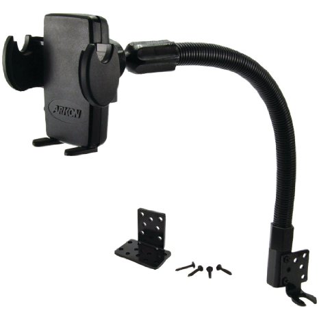 Arkon Phone Seat Rail or Floor Car or Truck Mount for iPhone 6S 6 Plus 6S 6 5 5S Retail Black