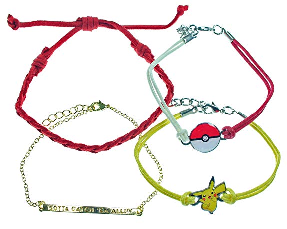 Pokemon Pikachu Arm Party Bracelet Set