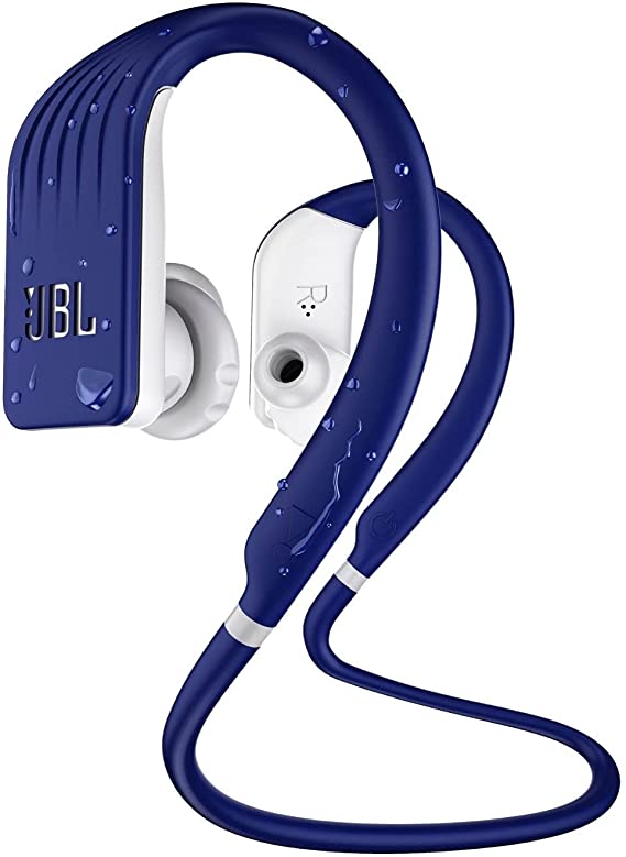 JBL Endurance Jump Wireless Bluetooth In-Ear Sport Headphone with Touch Command Mic/Remote and 8-Hour Battery - Blue